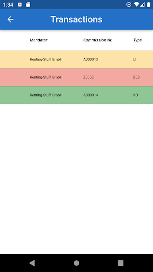 Inventa Digitales Lager Screenshot 1