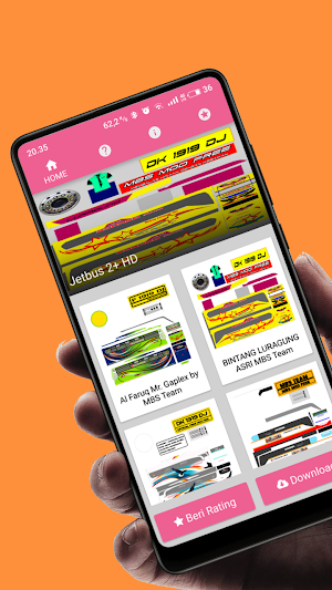 Kumpulan Livery Bus Jetbus 2+ HD BUSSID Terbaru Screenshot 1