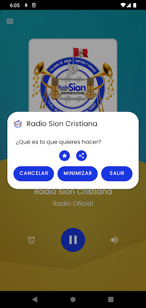 Radio Sion Cristiana Screenshot 2