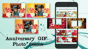 Anniversary Photo Frame Editor Screenshot 0