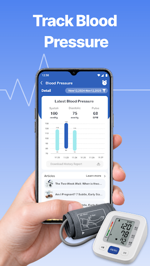 Blood Pressure: BP Tracker Screenshot 0