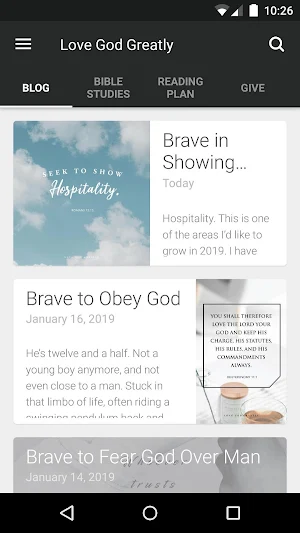 Love God Greatly Screenshot 0