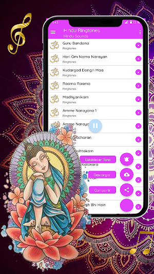 Hindu Ringtones for Mobile Screenshot 2