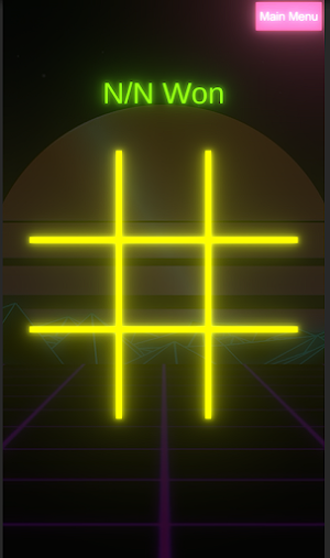 Tic Tac Toe Glow: OX Screenshot 2