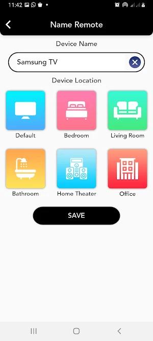 Remote Control for ALL TV Screenshot 1