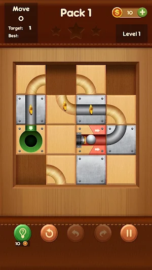 Sexy roll girls: slide ball Screenshot 1
