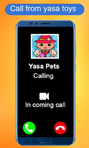 Yasa Pets Fake Call Screenshot 0