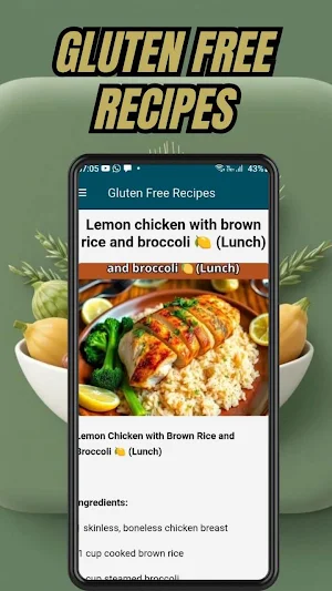Gluten Free Recipes Screenshot 2