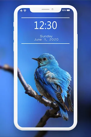 Blue Wallpaper 💙 Screenshot 3