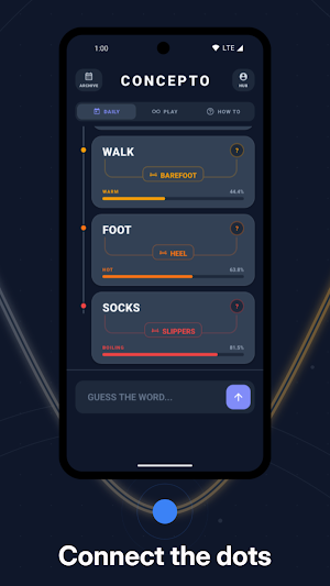 Concepto: Semantic Word Game Screenshot 1
