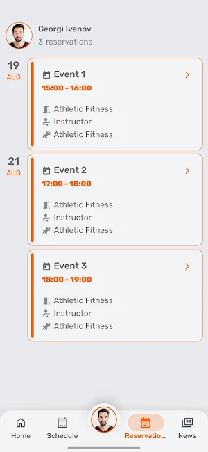 Athletic Fitness Skopje Screenshot 2