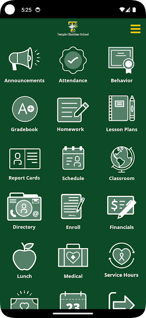 Temple Christian School Screenshot 0
