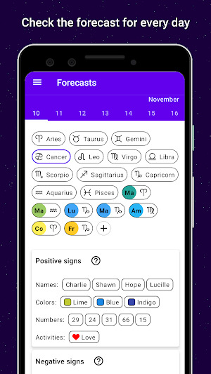 Horoscope Screenshot 0