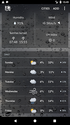 United Kingdom Weather Screenshot 1