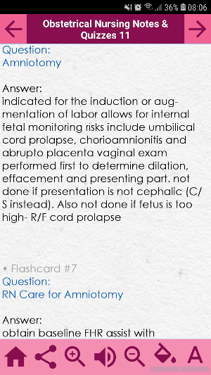 Obstetrical nursing Exam Revie Screenshot 1