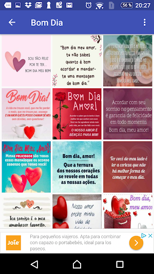 SAUDAÇÕES PELO MEU AMOR DE MANHÃ, DE TARDE E NOITE Screenshot 1