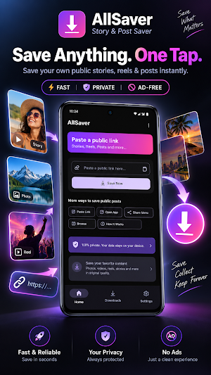 AllSaver - Story & Post Saver Screenshot 0