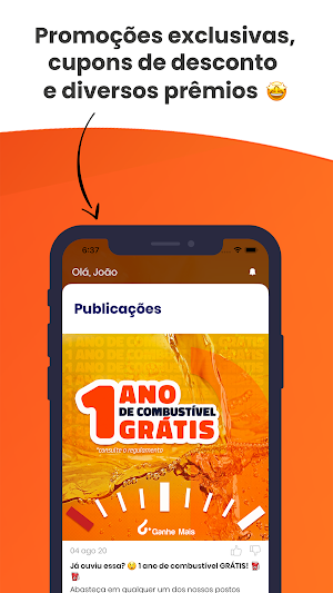 GanheMais: Ofertas e descontos Postos Combustível Screenshot 1