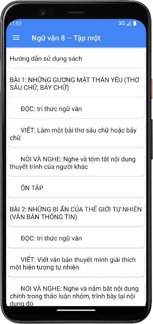 Ngữ văn Lớp8 – Tập một Screenshot 3