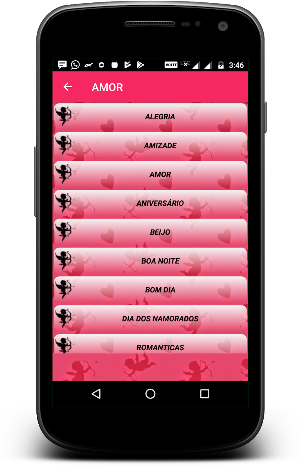 Mensagens de amor e Declarações em Português Screenshot 2