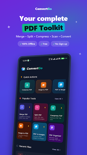 ConvertGo PDF Converter Screenshot 0