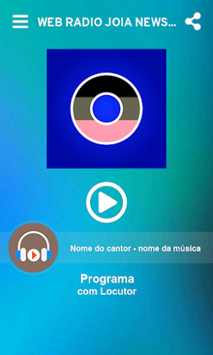 Web Rádio Jóia News Screenshot 1