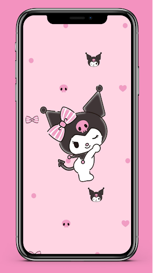 Kuromi Cute Wallpaper HD 4K Screenshot 2