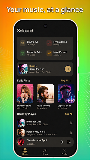 Solound – HiFi Music Player Screenshot 1