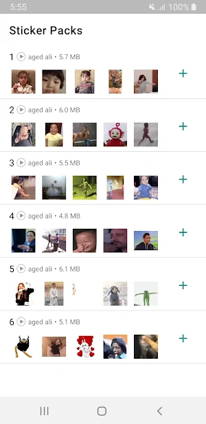Animated Stickers Screenshot 0