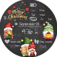 BFF36- Merry Christmas Gnomes