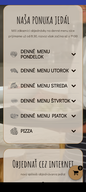 Pizza Veterník Screenshot 2