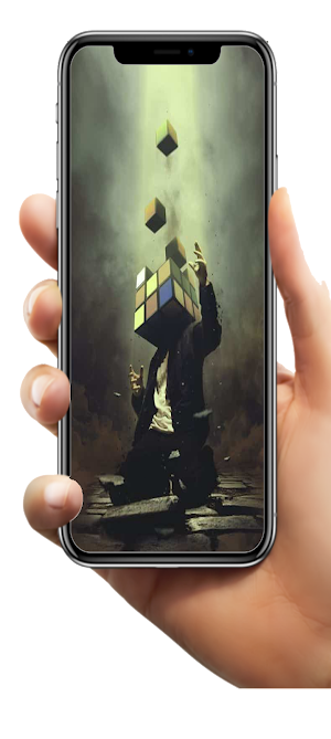 Rubik Wallpaper Aesthetic Screenshot 1