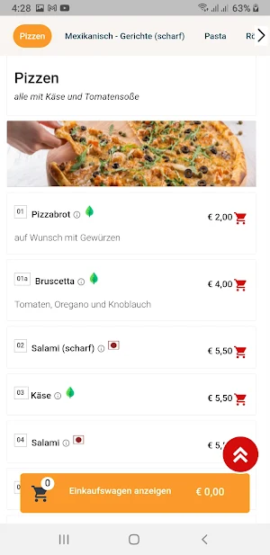 Samra Pizza Express Screenshot 3