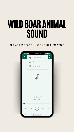 wild boar animal sound Screenshot 3
