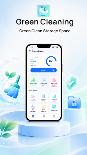 Green Cleaning Screenshot 1