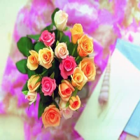 باقة ورد رومانسية