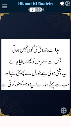 Hikmat Aur Danayi Ki Baatein Screenshot 2