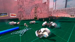Cartoon Paper Derby Online Destruction Screenshot 1