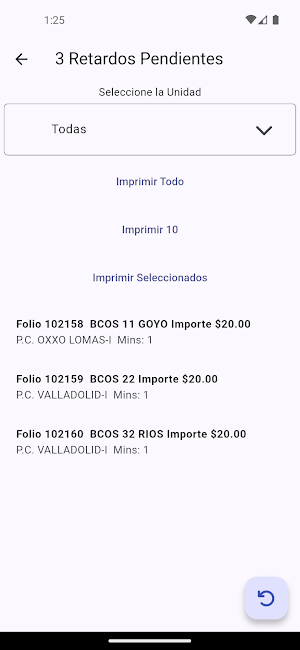 Bussat Asignación Screenshot 0