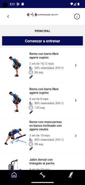 Cardios Gym Screenshot 2