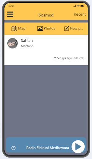 Radio Elbiruni Mediaswara Screenshot 3