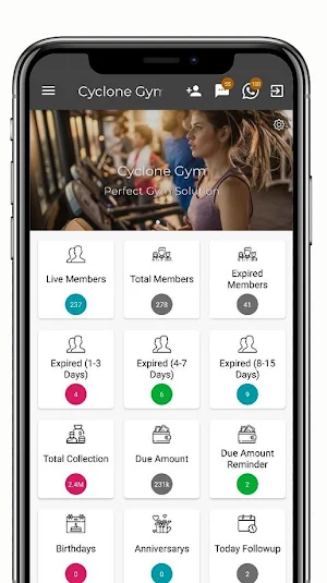 Cyclone Gym Screenshot 2