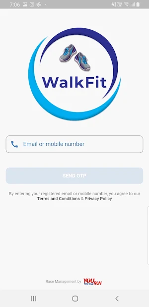 WalkFit Screenshot 1
