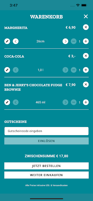 Lieferherz Screenshot 2