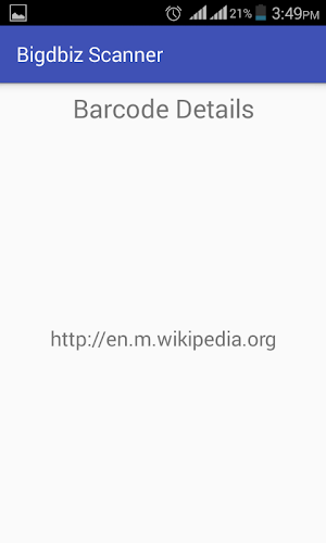 Bigdbiz Scanner Screenshot 3
