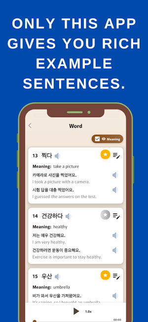 EPS-TOPIK Master: Korean Vocab Screenshot 2