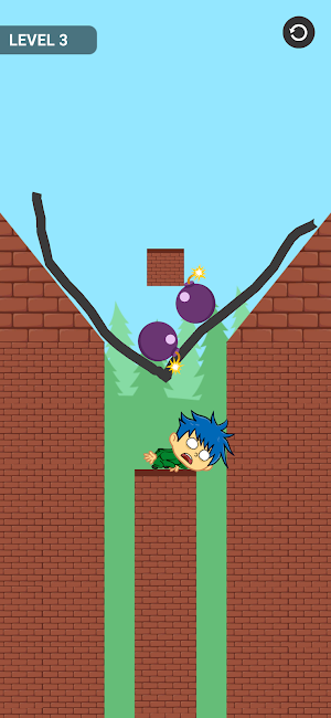 暇つぶしパズルゲーム - Save the boy Screenshot 2