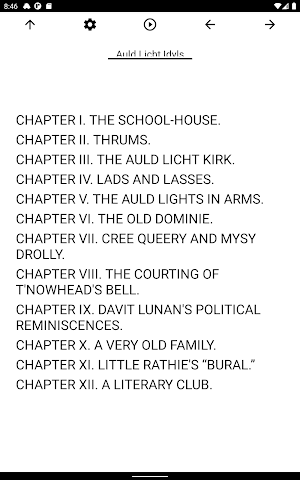 Book, Auld Licht Idyls Screenshot 2