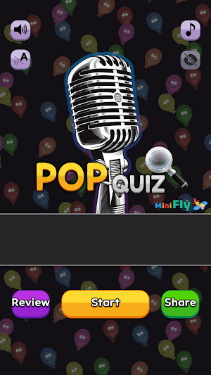 POP Star Quiz Screenshot 0
