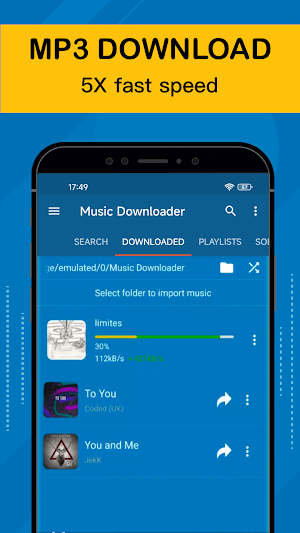 Music Downloader -Mp3 Download Screenshot 1